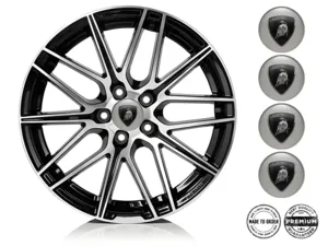 Lamborghini Édition Emblèmes Bombés Insignes Roues Élégants